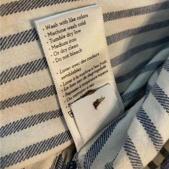 COPY Paige Striped Button Up Shirt Size Small - Picture 7 of 8